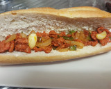 Foto del paso 4 de la receta: Bocata de longaniza roja con patatas crujientes