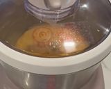 A picture of step 3 of Pumpkin donuts.