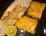 Foto del paso 3 de la receta: Merluza rebozada al horno, con guarnición😋