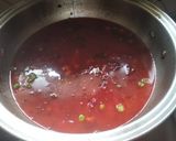 A picture of step 3 of Beetroot Daliya.
