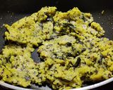 A picture of step 4 of Beans cooked with flavoured dal (Beans paruppu usli).
