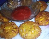 A picture of step 4 of Corn cutlets.