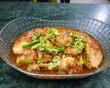 A picture of step 11 of Charsi karahi.