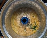 A picture of step 2 of Handwa(Rice cake).