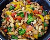 Thai chicken and vegetable spicy stir fry recipe step 3 photo