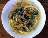 A picture of step 3 of Mushroom Sauce.