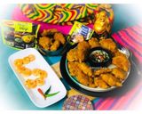 A picture of step 9 of Popular Vietnamese Traditional Sweetpotato & Prawns Fritters 🍤.
