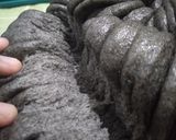 Foto langkah ke 9 dari resep Wool Roll Bread dengan tepung Ketan Hitam, dikukus.
