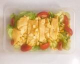 Hình bước làm 5 của món Salad trứng chiên