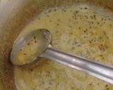 A picture of step 3 of Vegetable Kadi (Sindhi special).