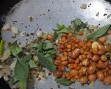 A picture of step 2 of Peanut lemon rice.