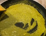 A picture of step 7 of Coconut rice with Dhaniya Aloo.