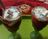 A picture of step 7 of Plum mango smoothie.