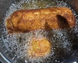 Foto del paso 7 de la receta: Enrollado de pollo con fideos🥵