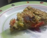 Foto del paso 3 de la receta: Tortilla fácil de arvejas rellena