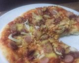 Foto langkah ke 5 dari resep Pizza Eggless.