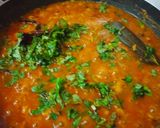 A picture of step 4 of Chana dal.