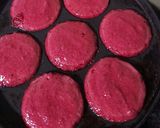 A picture of step 8 of Beetroot Rava Appe.