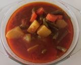عکس مرحله 3 از دستور خوراک هویج و سیب زمینی بدون گوشت 🥕