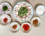 பச்சை பட்டாணி காளான் மசாலா (mutter mushroom masala) ரெசிபி ஸ்டேப் 2 புகைப்படம்