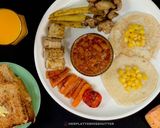 वेजेटेरियन इंग्लिश ब्रेकफास्ट (vegetarian english breakfast recipe in Hindi) रेसिपी चरण 7 फोटो