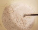 A picture of step 1 of Silver dollar vegan pancakes.