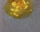 A picture of step 1 of Lasuni Palak.