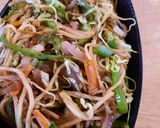 वेज चाउमीन (veg chowmein recipe in Hindi) रेसिपी चरण 2 फोटो