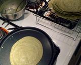 Foto langkah ke 8 dari resep Matcha Mille Crepes.