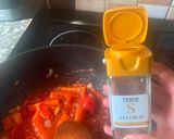 A picture of step 2 of Leftover Chicken Tagine.