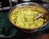 A picture of step 4 of Dal Palak Vada.