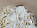 Sopa de patatas y pescado {con un toque marroquí}