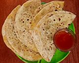 आलू पराठा (Aloo paratha recipe in marathi) रेसिपी स्टेप 4 फोटो 