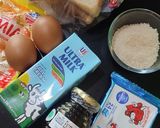 Foto langkah ke 1 dari resep Pudding Roti Panggang.