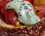 Foto del paso 2 de la receta: PAN De SALVADO, relleno con Tomate y Queso al Orégano🍅