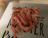 Une image de l'étape 4 de Macaronis complets au roquefort et lomo fumé.