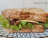 รูปขั้นตอนการทำที่ 5 ของ BLT​ Sandwich​