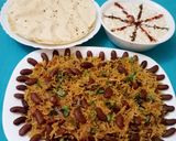 A picture of step 16 of Rajma Biryani.