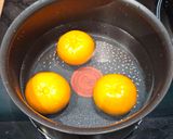 Une image de l'étape 1 de Mandarine Amandes Miel.