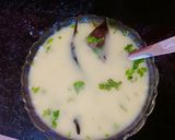 A picture of step 4 of Gujarati kadhi khichdi.
