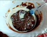 A picture of step 3 of Eggless Brownie.