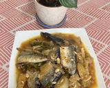 蔥薑紅燒秋刀魚（電鍋版）的食譜步驟7照片