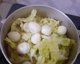 Foto langkah ke 3 dari resep Sayur bening telur puyuh.
