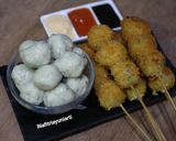 Foto langkah ke 6 dari resep Cilok ayam krispi.