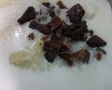 Foto langkah ke 2 dari resep 159# oblang durian/bubur ketan durian.