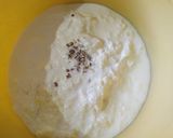 A picture of step 2 of Daulat ki chat makkan malai malaiyoo.