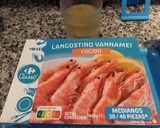 Foto del paso 1 de la receta: Rape en salsa de langostino