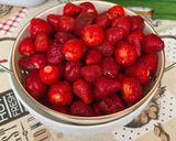 Bazsalikomos-rebarbarás szamócalekvár recept fázis 2 fotója