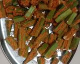 भरली भेंडी (bharli bhendi recipe in marathi) रेसिपी स्टेप 2 फोटो