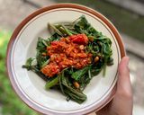 Foto langkah ke 4 dari resep Plecing kangkung.